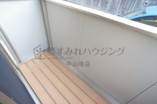 エンジェル御園のバルコニー