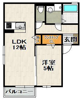 エンジェル御園の間取り