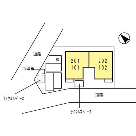 エンジェル御園の区画図