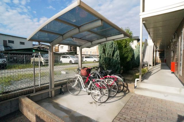 サンライズのその他共用部分|駐輪スペースです