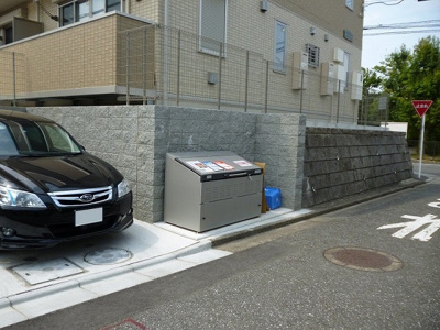 【その他共用部分】 | ウィル フォレスト | 敷地内ごみ置き場でごみ出しもらくらく～♪忙しい社会人さんや主婦さんにもうってつけ！