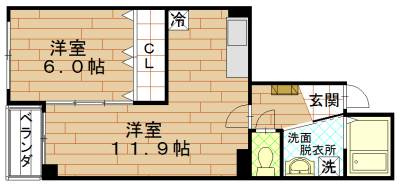 forestage西院（フォレステージ西院）の間取り