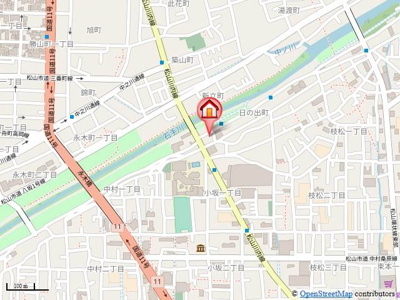 【地図】 | カサグランデリバーサイドⅡ・