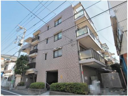 鶴見北パークホームズ　(鶴見区元宮1丁目)の外観|外観です　鶴見北パークホームズ　1LDK　新規リフォーム済　専用庭　京急本線「鶴見市場」駅徒歩6分　平成4年9月築　オートロック　