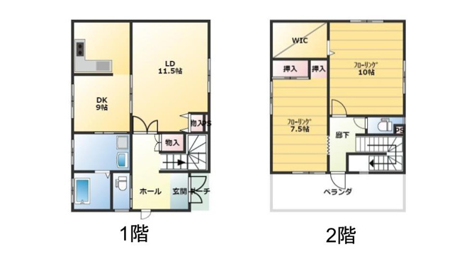 【間取り】 | 間取りは2SLDKになります。