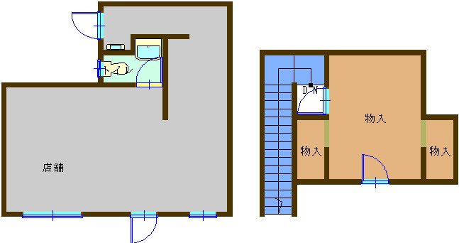 【間取り】 | Ｈ様テナント
