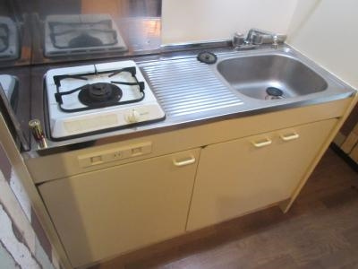 アルティスタ姉小路のキッチン|ガス1口キッチン