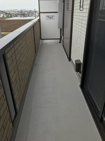 イグレット 2番館のバルコニー