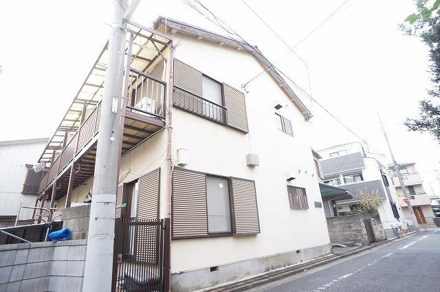 パールハイツのエントランス