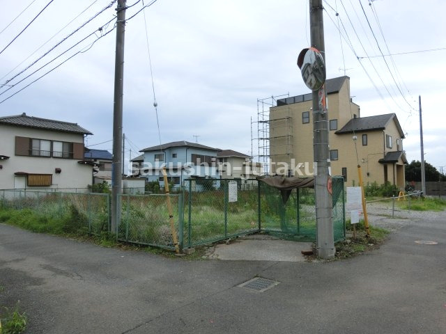 習志野市屋敷５丁目　売地　全３区画　敷地５６坪～の外観
