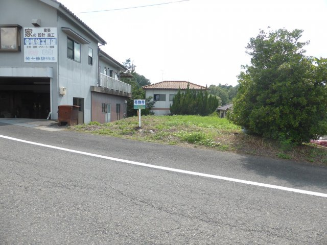 津山市　下田邑　69坪の前面道路含む現地写真