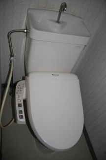 【トイレ】 | フラット吉島台 | 落ち着いたトイレです