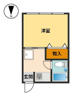 【間取り】 | 橘荘５号館
