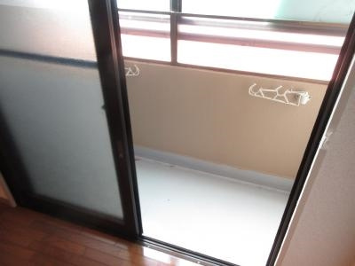 ドゥエル嵯峨の荘のバルコニー