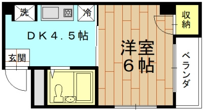 ドゥエル嵯峨の荘の間取り