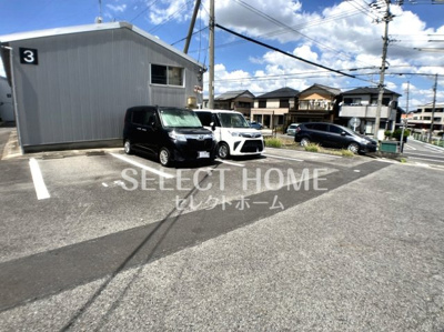 【駐車場】 | ヴィレッジゆたかⅣ | 駐車スペースもあります