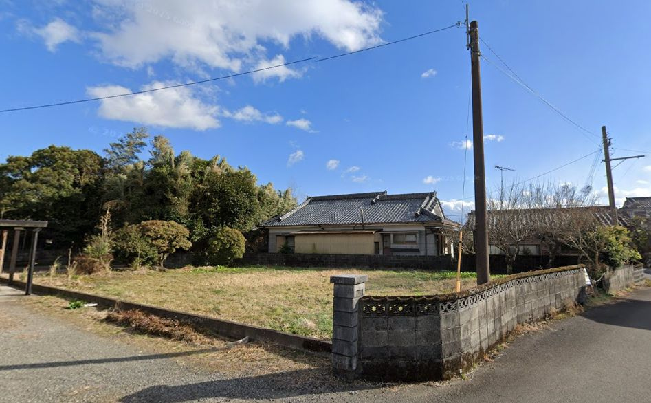 都城市野々美谷町の売地の外観
