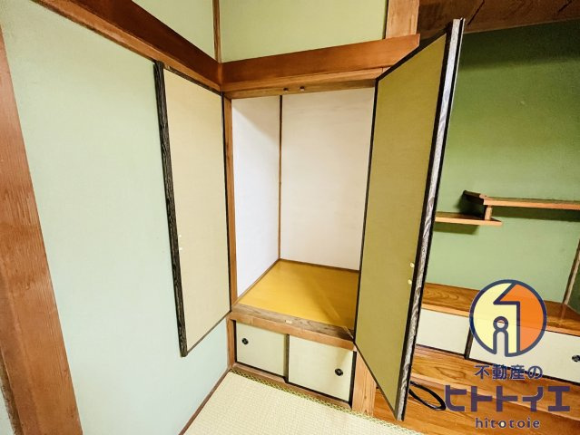 池の本貸家の収納