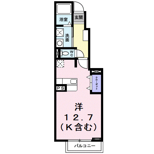 エクセルグリーンⅢの間取り