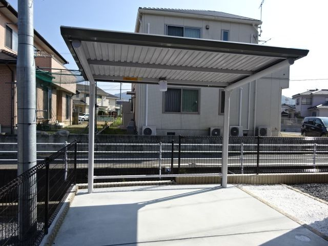 倉敷市真備町川辺のアパートのその他共用部分|自転車置き場