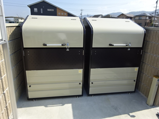 倉敷市真備町川辺のアパートのその他共用部分|敷地内ゴミＳＴ・当番なし