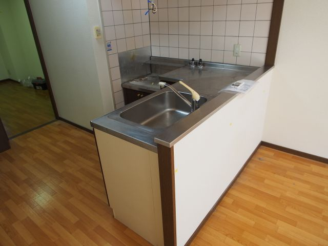 パレーシャル難波のキッチン