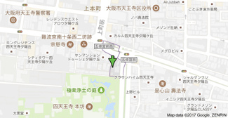 【地図】 | プレサンス四天王寺