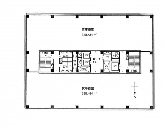 龍名館本店ビルの間取り