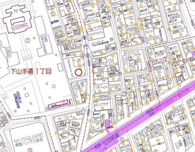 【地図】 | 月世界ビル