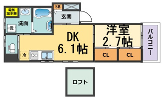 【間取り】 | ＫＴＩレジデンス武庫川Ⅱ(武庫川駅） | ＫＴＩレジデンス武庫川Ⅱ