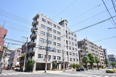 【外観】 | アドヴァンス本牧 | 平成9年８月築。ＪＲ京浜東北線「山手」駅徒歩２０分。同路線「石川町」駅バス７分・「本牧１丁目」バス停徒歩２分。ペット飼育可のマンションです。