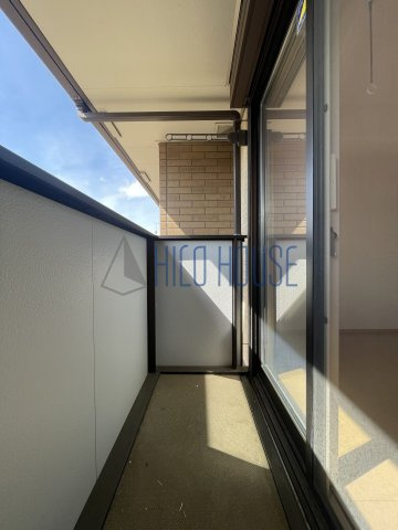 リバーパーク神明Cのバルコニー