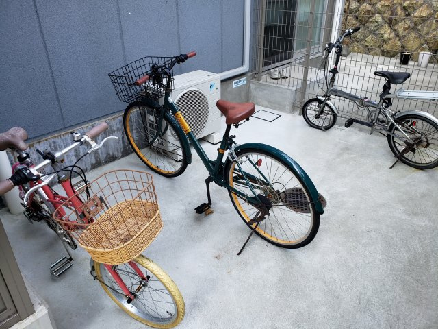 サンマリン海岸通のその他共用部分|駐輪場☆神戸市垂水区　サンマリン海岸通　賃貸☆