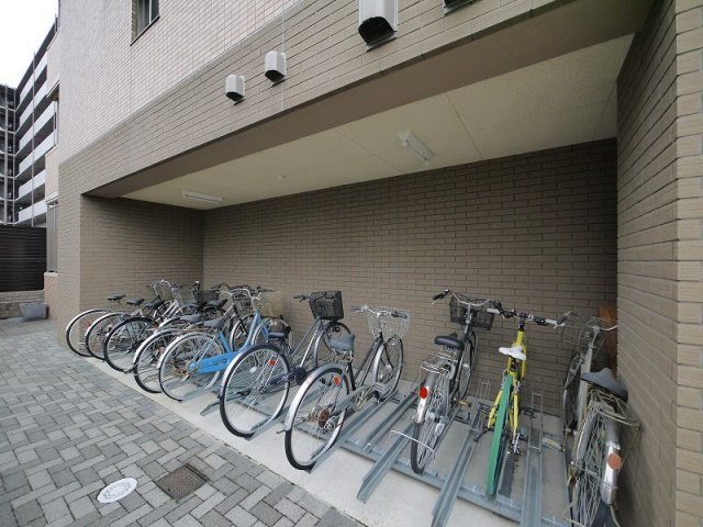 スターレ奈良のその他共用部分|共用の駐輪場です