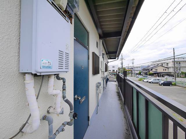 ハイツ福のその他共用部分|共用廊下です。