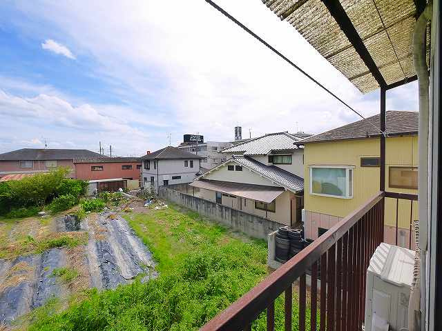 ハイツ福の展望|日当たりも良好です。
