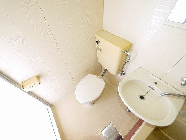 ハイツ福のトイレ|トイレもきれいです