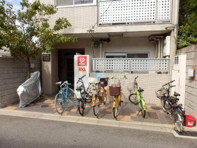 グリーンヒル鞍馬口の駐車場|駐輪場