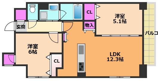 【間取り】 | DAIWARESIDENCETAKATSUKI（ダイワレジデンスタカツキ）