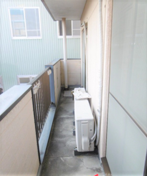 ピースフルおがたのバルコニー|バルコニーがあります