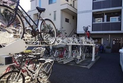 ル・リオン牛込柳町のその他共用部分|駐輪場