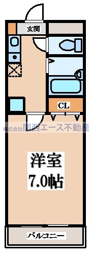 【間取り】 | アベニューリップル長田Ⅰ
