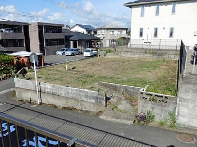 都城市中原町の売地の外観