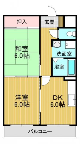 シャトレＳＩ原寺の間取り