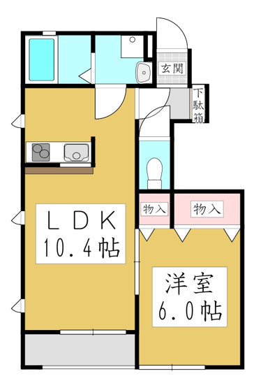 【間取り】 | サンパーク西青木