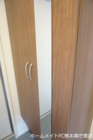 ルミエールＭの玄関
