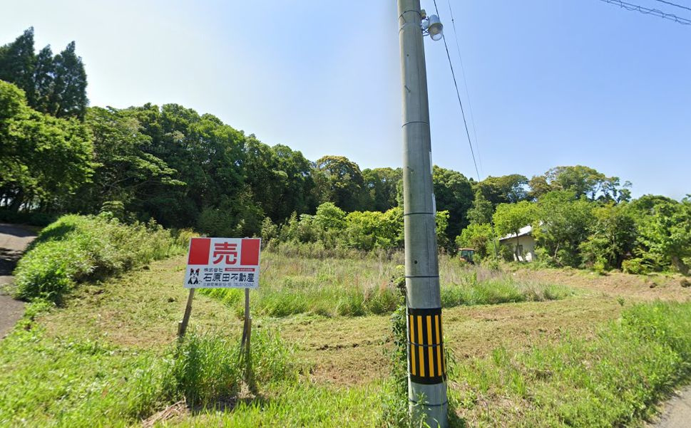 北諸県郡三股町大字餅原の売地の外観