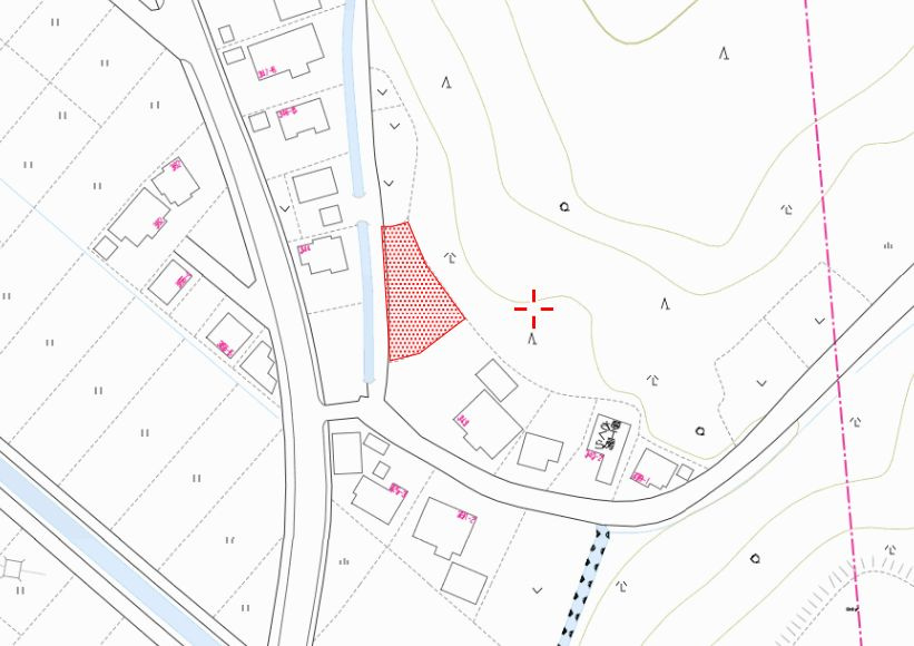 北諸県郡三股町大字蓼池の売地の土地図