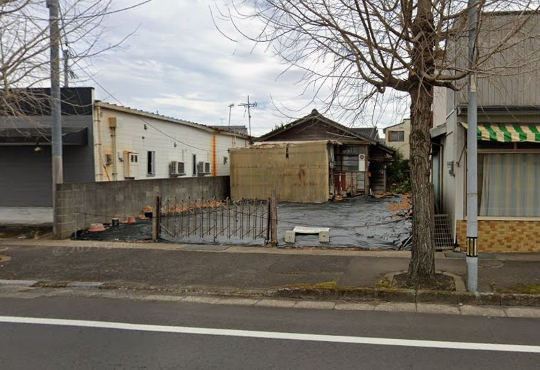 都城市平江町の売地の外観