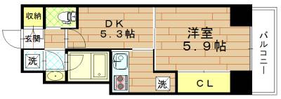 Grand E'terna京都（グランエターナ京都）の間取り
